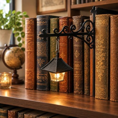 3-Pack Library Lantern Mini Bookshelf Lamp (Chandelier Style) - Image 4