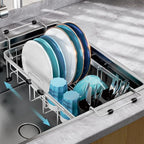 GSlife Small Sink Dish Drying Rack Expandable Stainless Steel, 9" W by GSlife
