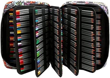 360 Slots Colored Pencil Case w/Handle & Shoulder Strap - Image 4
