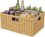 GRANNY SAYS Extra Large Wicker Baskets with Handles, Woven Baskets, 1-Pack by GRANNYSAYS