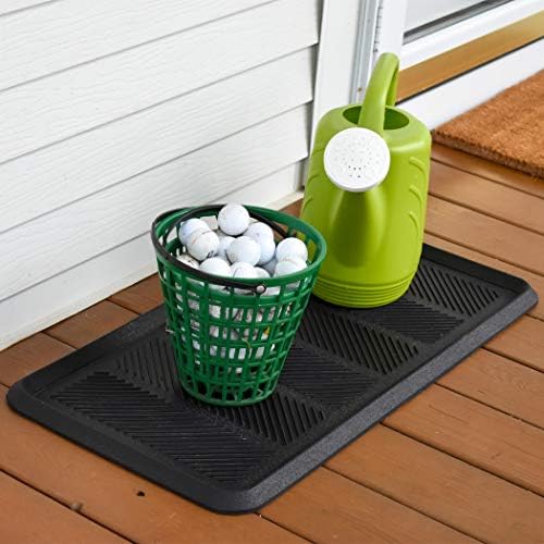 SafetyCare Rubber Shoe & Boot Tray - Multi-Purpose - 32 x 16 Inches - 6 Mats - Image 6
