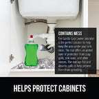 GORILLA GRIP LeakGuard Under Sink Mat for Kitchen Cabinet, 24x60 Gray - Image 3