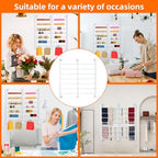 7-Tier Double Row Ribbon Storage Organizer , Wall Mounted Ribbon Organizer - Image 4