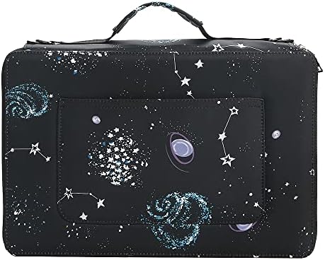 384 Slots Pencil Case, 4-Layer Organizer with Shoulder Strap - Image 2