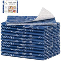 Cooyes Fridge Bin Liners, 12 Pack Refrigerator Liners with Non-Slip Particles, Drawer Mats for Kitchen Cabinets, Breathable Cloth Material, Washable, Keep Produce Fresh Longer by Cooyes