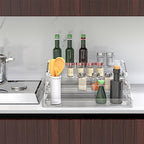 PMMASTO Wide 4-Tier Clear Acrylic Spice Rack Organizer for Kitchen - Image 2