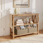 StorageWorks Scalloped Seagrass Baskets, Large Scalloped Basket for Nursery - Image 6