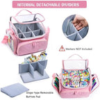 Large Marker Case for 150-200 Markers, Marker Organizer Bag - Image 3