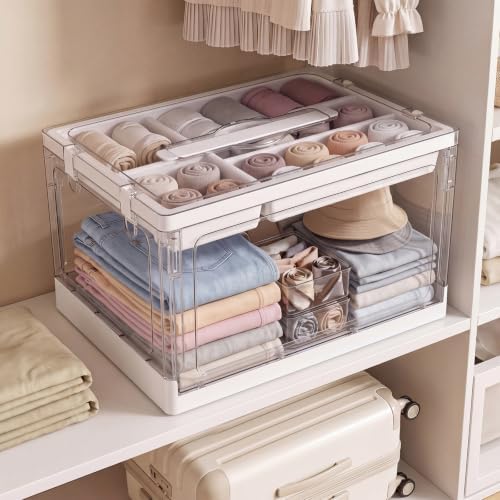 24QT 1Pack Craft Organizers and Storage with Tray, Craft Storage Box - Image 5