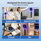 UV Toothbrush Sanitizer Holder, Dual Mode Cleaning with Ambient Lighting - Image 6