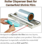 Weiwei - 45cm Desktop Shrink Wrap Film Roller Dispenser – Fits Up to 18” Rolls, Perfect Match with Heat Sealer - Image 4