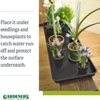 Gardener's Supply Company Large Plant Tray (2 Pack) | Multi-use Durable Tray for Indoor & Outdoor Plants, Seed Starting & Potted Succulents, Flowers | ​46-1/2"L x 15-1/2"W x 2" Deep - Image 5