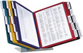 Durable Desktop Reference System, 20 Double-Sided Panels, Assorted Colors by DURABLEOfficeProducts