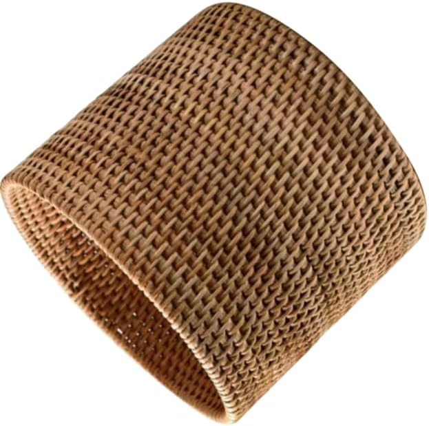 Baskets Wicker Woven Storage Rattan Round Can Trash Fruit Seagrass Empty Bread Large Laundry Planter Blankets (20X20CM) - Image 2