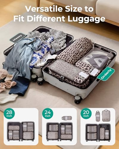 BAGSMART Compression Packing Cubes for Travel Essentials - Image 2