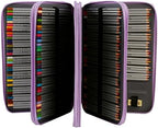 300 Slots Colored Pencil Case Organizer, 4 Layer Bag - Image 3