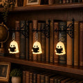 3-Pack Ghost Vintage Hanging LED Book shelf Lights with Bookend-Style Base by Unknown