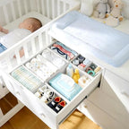 DIMJ Drawer Organizer Clothes- 26 Pack Baby Dresser Organizer for Nursery, Small Fabric Closet Drawer Organizer Bins for Underwears Socks, Foldable Storage Dividers Organization for Bedroom - Image 3