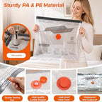 Vacuum Seal Bags for Clothing Travel with Electric Pump,16 Pack - Image 3