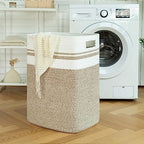 OIAHOMY 91L Laundry Hamper, XXXLarge Collapsible Laundry Basket Yellow - Image 2