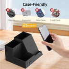 Wireless Charger with Desk Organizer, Multifunctional Desk Pen Holder - Image 5