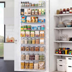 ElegantArray 9-Tier Pantry Door Organizer, White by Unknown