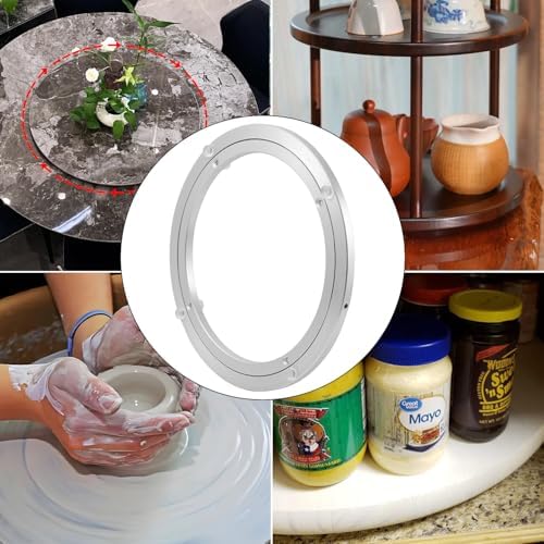 QDiShi 16 Inch Lazy Susan for Dining Table and Workbench Top - Image 3