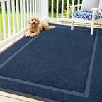 OLANLY Front Door Mat Outside 71x47, All-Season Heavy-Duty Rubber Doormat by OLANLY