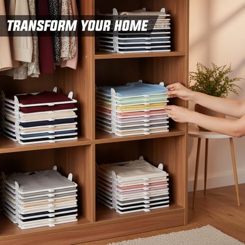 Accenter Tshirt Organize for Closet Storage,Shelves for Bedroom Storage - Image 2