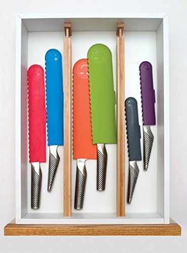 Lipper International Bamboo Kitchen Drawer Dividers, Set of 2 - Image 4