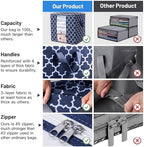 Storage Bags 4 Pack 100L Clothes Organization and Storage Containers - Image 6