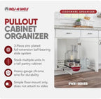 Rev-A-Shelf Pullout Organizer for Cabinets, Min Opening Width of 14.5" - Image 5