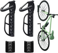 Wallmaster Bike Storage Rack, Wall Mount Bicycles Hanger with Tire Tray by Wallmaster