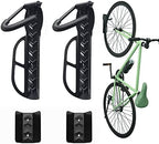 Wallmaster Bike Storage Rack, Wall Mount Bicycles Hanger with Tire Tray by Wallmaster