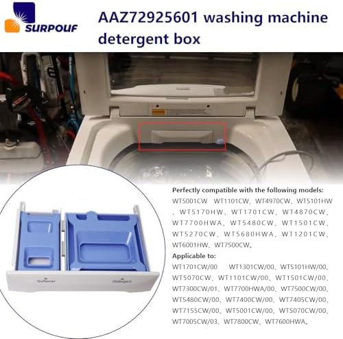 AAZ72925601 Washing Machine Dispenser Detergent Box Fits for LG AP5217542 EAP3530587 PS3530587 2652392 - Image 4