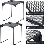 Neudeco Pack 2 Mesh Locker Shelf, Grey (Pack of 2) - Image 4