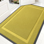 OLANLY Front Door Mat Outside 59x34, All-Season Heavy-Duty Rubber Doormat by OLANLY