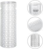 Concepts 21 inch Heavy Duty Metal Umbrella Stand - Durable Storage Holder for Umbrellas - Indoor and Outdoor Use - Stylish and Modern Organizer for Entryways. (White Lace) - Image 3