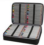 384 Slots Pencil Case, 4-Layer Organizer with Shoulder Strap - Image 3