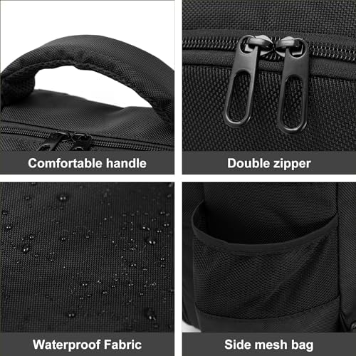 Barber Supplies Bag, Portable Backpack for men, Travel Clipper Tool Bookbag - Image 4