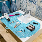 Sink Topper Bathroom Sink Cover for Counter Space, Large Blue - Image 6