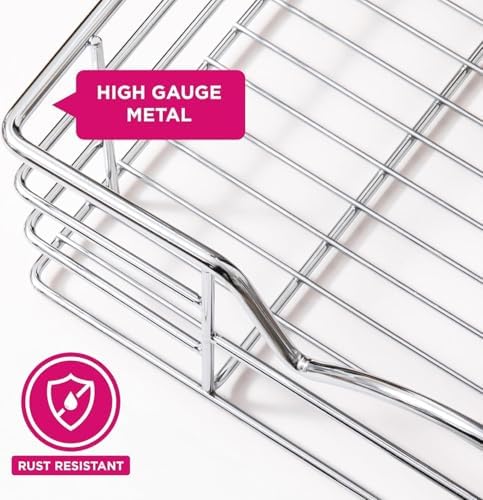 HOLDN’ STORAGE Pull Out Cabinet Organizer, Pantry Drawer, 20"W x 21"D x 5"H - Image 4