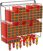 Large Hair Color Organizer, 2 Tiers Color Storage for Salon Wall Mount by yeshine