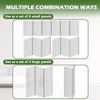 Grid Wall Panels 3 Pcs, Commercial Grade Gridwall Panels, Metal Grid Wall Panel Display Stand, You Can DIY 6 Pack 2'x3' or 3 Pack 2'x6' (Black) - Image 5