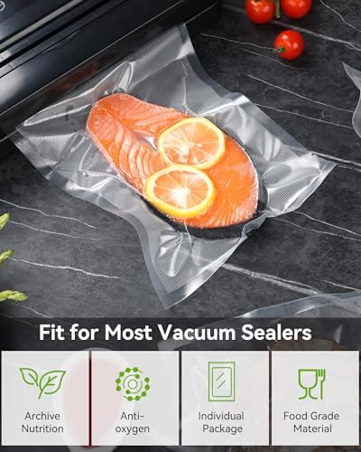 AENTGIU 400 Vacuum Sealer Storage Bags, 8x12 Inch Seal a Meal Bags - Image 5