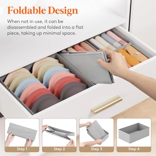 Lifewit Underwear Drawer Organizer for Closet 16 Pack - Image 7