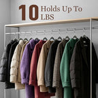 Velvet Hangers 200 Pack, 17.5" Non-Slip Clothes Hangers, Gray - Image 6