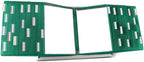 Tarifold Desktop Reference Display System, 60 Pockets, Green by TARIFOLD
