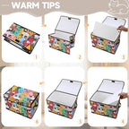 Stackable Clothes Storage Bins with Lids 3 Pack - Image 3