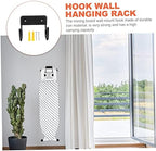 2sets Ironing Board Wall Mount Hanger Double Hook Hangers Easy Install Space-Saving Wall Decor for Home - Image 3